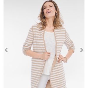 Cardigan Reversible,Striped, Chico's